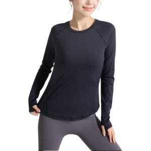 361° Футболка Women's Black Crew Neck Moderate Straight Fit