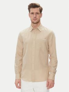 Рубашка обычного кроя J30J327295 Calvin Klein Jeans, бежевый