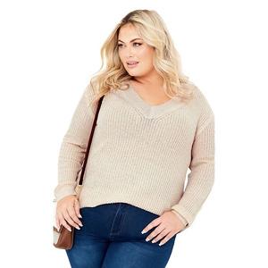 Свитер Kasey для женщин plus size Avenue, Oatmeal