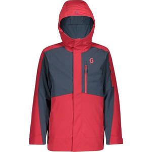 Куртка Scott VERTIC JR винно-красная/синяя ночь