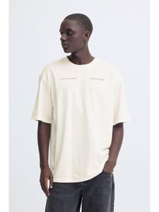 BLEND Футболка с круглым вырезом BHKeaton белого цвета