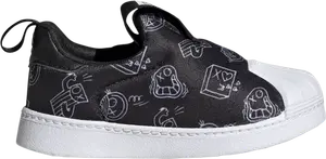 Кроссовки Adidas André Saraiva x Superstar 360 I, черный