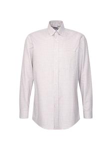 Рубашка делового покроя Regular Fit SEIDENSTICKER SMART FLANNELS, бежевый