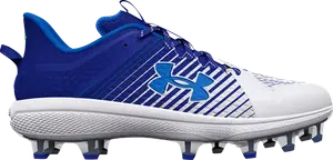 Бутсы Under Armour Yard Low MT TPU Royal, синий