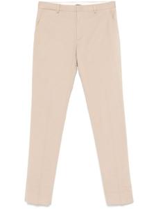 Брюки из саржевого переплетения Zegna, нейтральный цвет