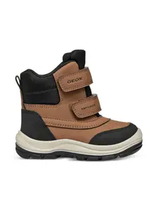 Ботинки Flanfil Geox Kids, коричневый