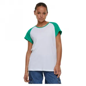 Футболка с коротким рукавом Urban Classics Contrast Raglan, белый