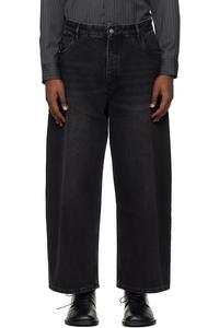 Studio Nicholson Черные джинсы Паоло