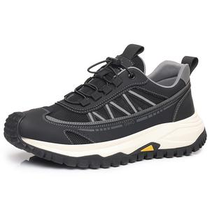 GIHO Дышащие мужские низкие кеды повседневные черные, цвет Black