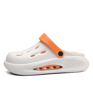 NANJIREN Клоги унисекс бело-оранжевые, цвет White Orange