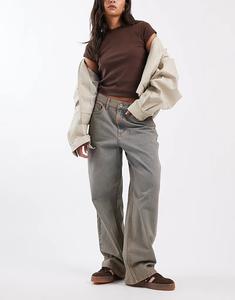 Джинсы Antifit средней посадки COLLUSION X001, цвет: коричневый, выбеленный