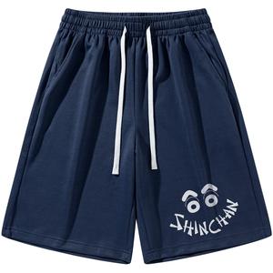 Повседневные шорты унисекс Crayon Shinchan, синий