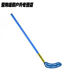 He Jiagong Хоккейная клюшка для детей и подростков, для игры в помещении и на улице, подходит для хоккея на траве, синяя, 52 см