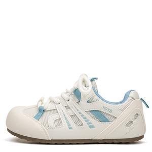 STAE Женские противоскользящие износостойкие низкие скейтерские кеды White Blue, цвет White Blue