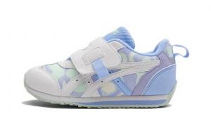 Кроссовки Idaho Mini Kids PS Low-top Синие/белые Asics, синий