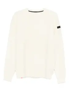 Свитер с круглым вырезом Rrd, белый