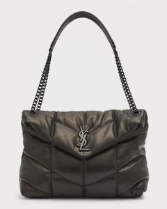 Средняя стеганая сумка через плечо с цепочкой Saint Laurent