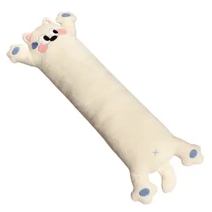 Плюшевая кукла Cute Big Eye Cat высотой 80см/100см CHUNTUSHU, белый