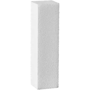 Блок для полировки ногтей белый Hebe Professional, 1 шт.