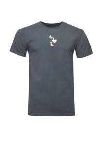 Футболка Disney Goofy Side Profile в классическом дизайне Re:Covered, цвет charcoal