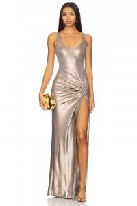 Тоня макси платье Lovers And Friends, золотой