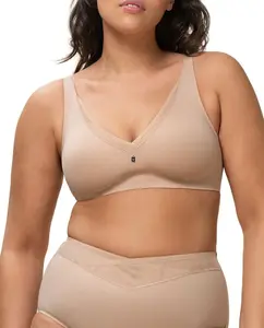 Уменьшающий бюстгальтер без косточек Triumph, цвет Natural