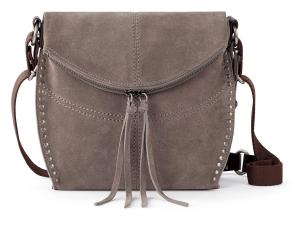 Сумка кросс-боди The Sak Silverlake Leather Crossbody Bag, Mushroom Suede