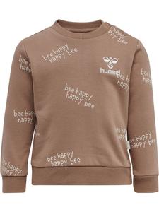 Детская толстовка Darcy Sweatshirt коричневого цвета Hummel