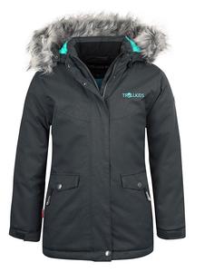 Парка Trollkids Oslo XT, цвет Anthrazit/Mint