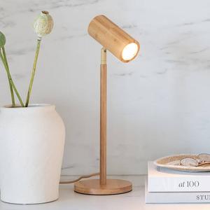 Настольная лампа GOOD&MOJO Java Typ E, бамбук - 1-пламенный - светло-коричневый