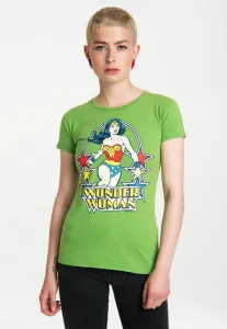 Футболка с винтажным принтом dc stars для девушек Logoshirt, Vintage Green Grün
