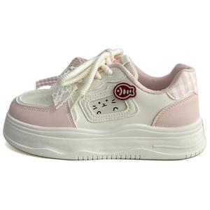 Низкие женские кроссовки City camel, Beige Pink