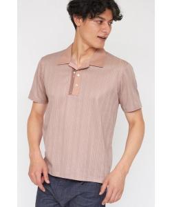 Рубашка-поло из ABS-пластика с иглопробивным креплением и молнией Tornado Mart, цвет Orange