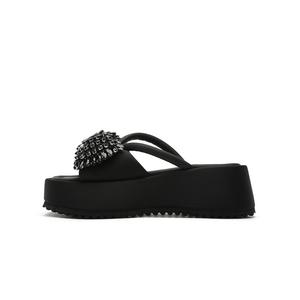 ST&SAT Слипоны женские черные, экрю, абрикосовые - черные, цвет Black