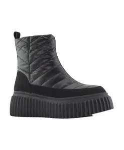 Черные теплые женские ботильоны Keddo, черный