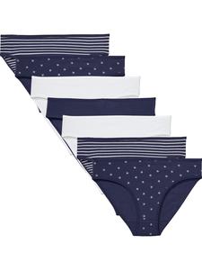 REDBEST Хлопковые, трикотажные трусы, упаковка из 7 штук, темно-синего цвета