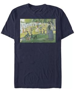 Мужская футболка Alien Art с коротким рукавом и круглым вырезом Fifth Sun, синий