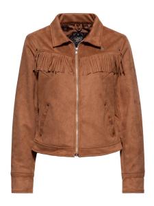 Queen Kerosin Худи на молнии в коричневом цвете