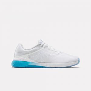 Женские кроссовки Reebok Nano X5, ftwr white/future cyan