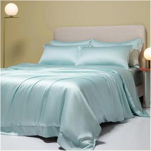 MAIYO Комплект постельного белья MaiyO из шелка Blue