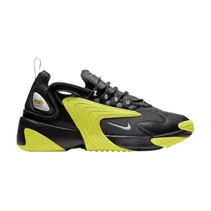 Кроссовки Nike Zoom 2K 'Black Dynamic Yellow', желтый