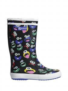AIGLE Резиновые сапоги 'LOLLY POP THEME' в черном цвете