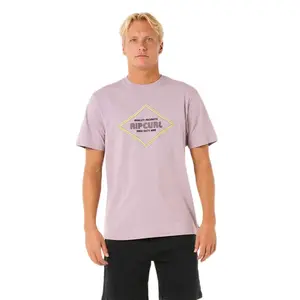 Футболка с коротким рукавом Rip Curl Surf Revival Yo Mumma, фиолетовый