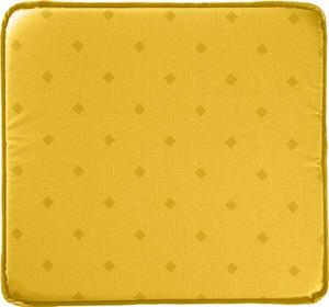 Подушка для стульев Erwin Müller 61680, 38x3x41 см, желтый
