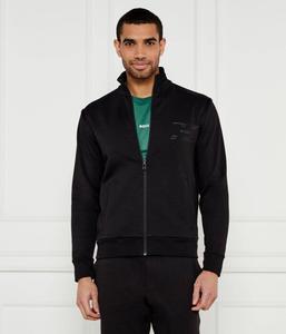 Свитер с лентой Regular fit Boss Green, черный