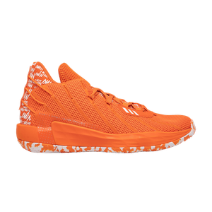 Кроссовки adidas Dame 7 'I Am My Own Fan - Team Orange', оранжевый