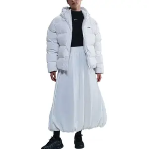 Куртка пуховая Sportswear Metro FW25 женская Nike, белый/черный