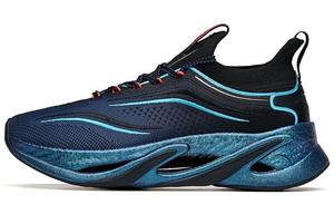 Коллекция беговых кроссовок для бега для мужчин с низким верхом чернильно-синего/черного цвета Anta