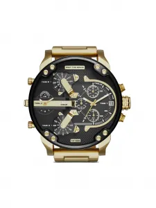 Наручные часы Dz7333 Mr Daddy 2.0 Chronograph 57 мм Diesel, золотой