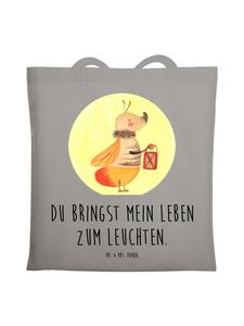 Mr. & Mrs. Panda Сумка с изображением светлячков и надписью светло-серого цвета